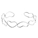 Sterling Silver Open Heart Cuff Bracelet
