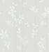 Brewster Silhouette Leaves and Flowers Wallpaper - Beige (20.5x198")