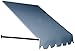 6.38 ft. Wide Dallas Retro Window/Entry Awning (24 in. H x 36 in. D) Dusty Blue