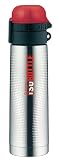 Zoom Produkt-Bild: alfi Isolier-Trinkflasche isoBottle Flow rot, Edelstahl 0,5 l