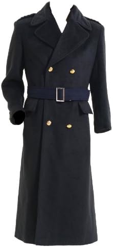 CosDaddy Cosplay Costume Jack Harkness Black Trench Coat