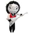 Riot Grrrl String Doll Gang Keychain (colors may vary)