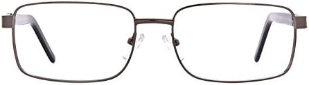 Ozeal Men's Kada Gunmetal / Cerulean Blue Mens Prescription Glasses