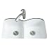 KOHLER K-6626-6U-0 Langlade Smart Divide Undercounter Kitchen Sink