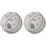 First Alert Sa511cn2-3St Onelink Wireless Battery Operated Smoke Alarm With Voice Location, 2 Pk (Smoke/Carbon Detectors / Smoke & Carbon Monoxide Detectors)