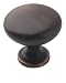Amerock BP53005-ORB Allison Knob 1-1/4-Inch Diameter, Oil Rubbed Bronze