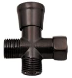 Victorian Bronze 2-Way Shower Arm Water Diverter Valve