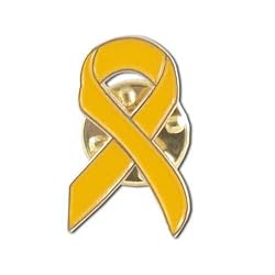 Yellow Ribbon Lapel Pin