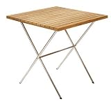 Teak Folding Garden Table 75cm Square X 90cm H Great For The Garden Home Or As Conservatory Furniture