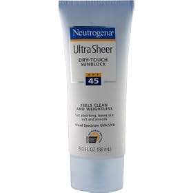 Neutrogena Ultra Sheer Dry-Touch Sunblock SPF 45 88ml/3oz