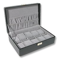 Deluxe Watch Case 10 Watches Watches Jewelry Display