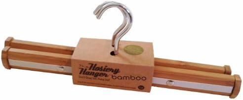 Hosiery Hanger Bamboo for Organizing Items, 2-Pack
