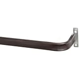 28-48 Single Curtain Rod 2.5" Projection Espresso