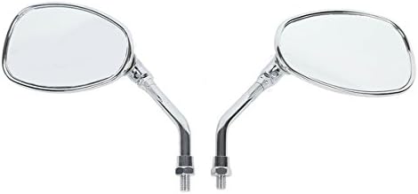 Chrome Mirrors for Kawasaki Vn2000 Vulcan Vn1600 Vn1500 Vn900 Vn800 Vn400