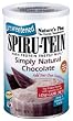 Simply Natural Spirutein Chocolate - 1 lbs - Powder Simply Natural Spirutein Chocolate - 1 lbs - Powder