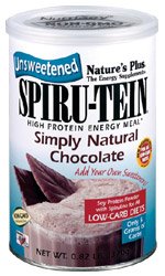 Simply Natural Spirutein Chocolate - 1 lbs - Powder