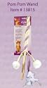 CFA Cat Fanciers Kitten Series Fleece Wand w/ Balls