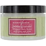 Sensory Fusion Pomegranate Sensory Fusion Pomegranate By Aromafloria - Body Butter With Shea And Aloe 8 Oz, 8 oz