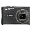 Nikon Coolpix S710 14.5MP Digital Camera with 3.6x Wide Angle Optical Vibration Reduction (VR) Zoom (Graphite Black).