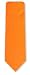 Cravate powerful orange twill texture (P)
