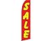Sale (Red & Yellow) Swooper Flag