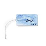737 PVC Luggage Tag