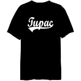 Tupac Male Names Mens T-Shirt (Black, Sizes X-Small - XXX-Large)