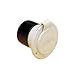 Marinco 150BBIW Marine On-Board Charger Inlet (15-Amp, 125-Volt, White)