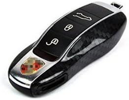 Xtremewarez Porsche Painted Key Remote Trim Cayenne Panamera Carrera 981 991 958 970 911: Carbon Fiber