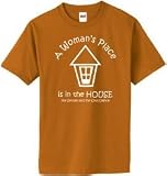 S.Horizon-A Woman's Place is in the House, Senate & Oval Office
T-Shirt~Texas Orange~Adult-MD