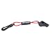 Kwik Tek W-2 Whistle With Lanyard (Red / Black)