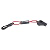 Kwik Tek W-2 Whistle With Lanyard (Red / Black)