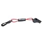 Kwik Tek W-2 Whistle With Lanyard (Red / Black)