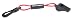 Sporting Goods : Kwik Tek W-2 Whistle With Lanyard (Red / Black)