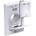 Inlet Valve - Non-110V, Square Door, White