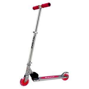 Razor A Lighted Wheel Kick Scooter - Pink