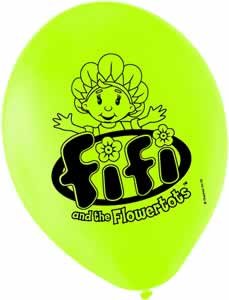 Fifi And The Flowertots Latex Balloons (Pack Of 6)