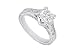 Diamond Engagement Ring : Platinum - 1.00 CT Diamonds