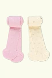 2 Pairs of Younger Girls Assorted TactelÃ‚Â® Tights