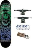 Zero Sandoval Death Trip Skateboard 8.0 Green/Purple Fade -Mini Logos
