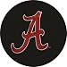Alabama Crimson Tide Black Spare Tire Cover