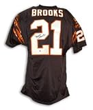 James Brooks Signed Cincinnati Bengals Black Throwback Jersey