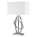 Table Lamp in Brushed Nickel