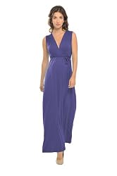 The Olian Shirred Rayon Knit Long Dress