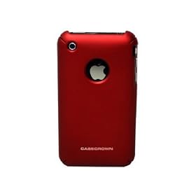 CaseCrown iPhone 3G 3GS Soft Polycarbonate Slim-Fit Case (Red)