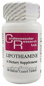 Lipothiamine 60 Tablets by Ecological Formulas