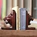 Cedar bookends, 'Lion Guardian' (pair) Image
