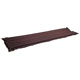Stansport Backpacker's Air Mattress, Brown (72- X 29-Inch)
