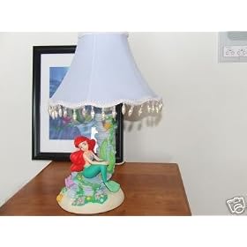 New Little Mermaid Girl Bedroom Disney Table Lamp Night Light by Disney