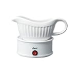 Deni 15501 Electric Gravy Boat with Warming Plate, White